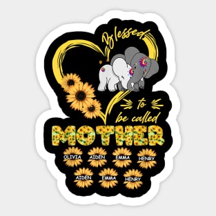 Shomarrh Blessed To Be Called Grandma Sticker